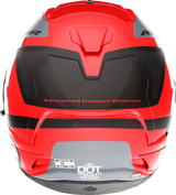 Casco 6D ATS-1R - Wyman - Rojo/Gris - Pequeño 30-0735 