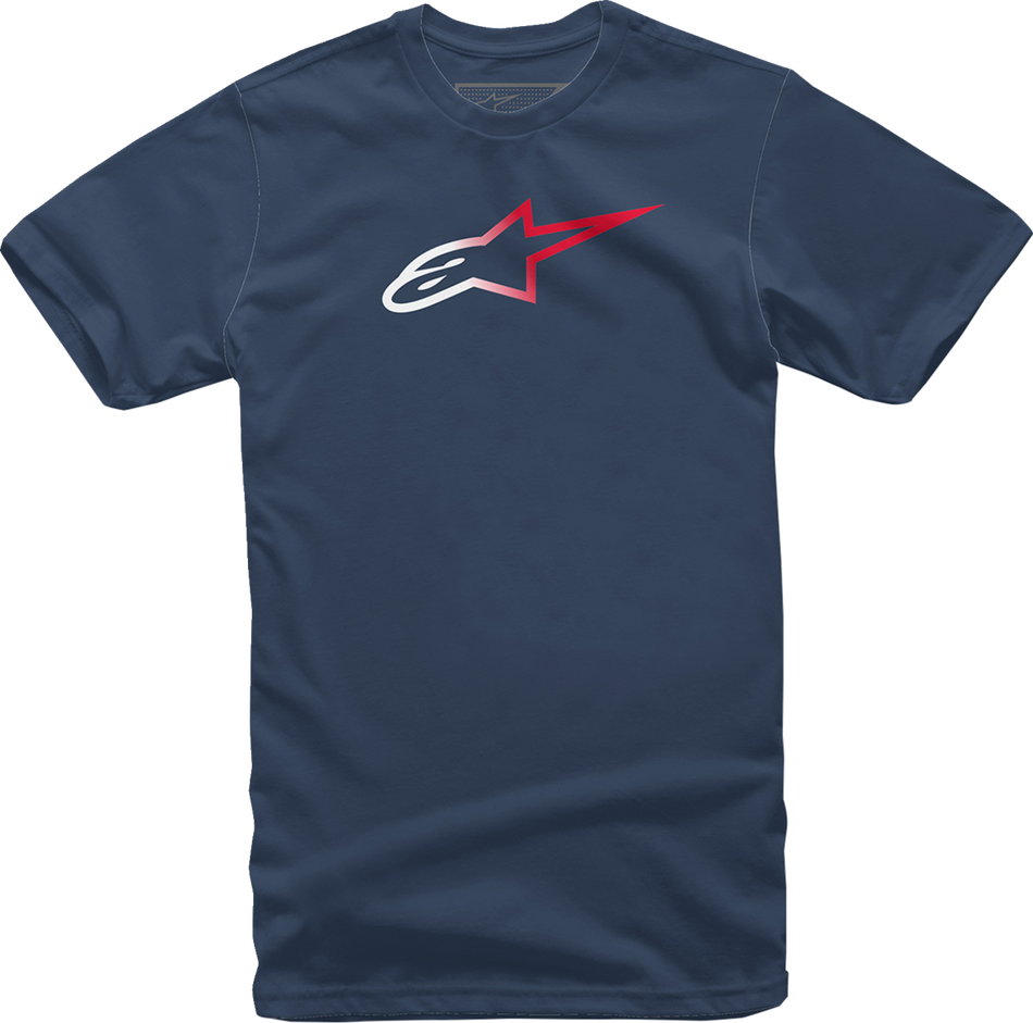 ALPINESTARS Ageless Fade T-Shirt - Navy - Large 1232-72202-70-L