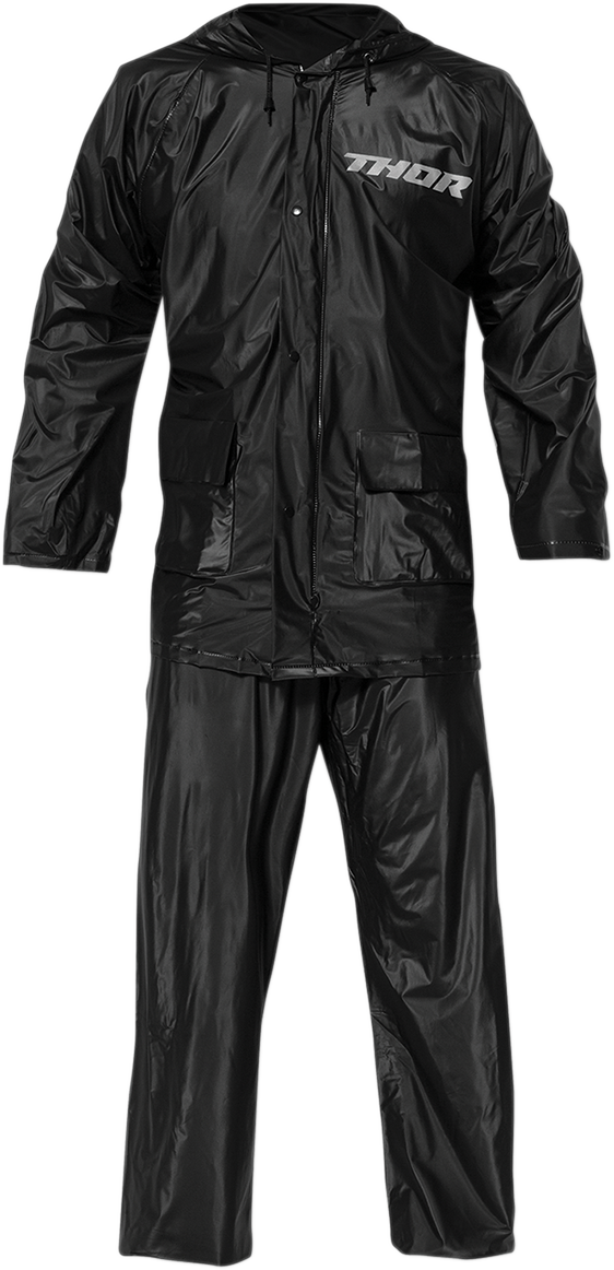 THOR PVC Rainsuit - Black - 2XL 2851-0467