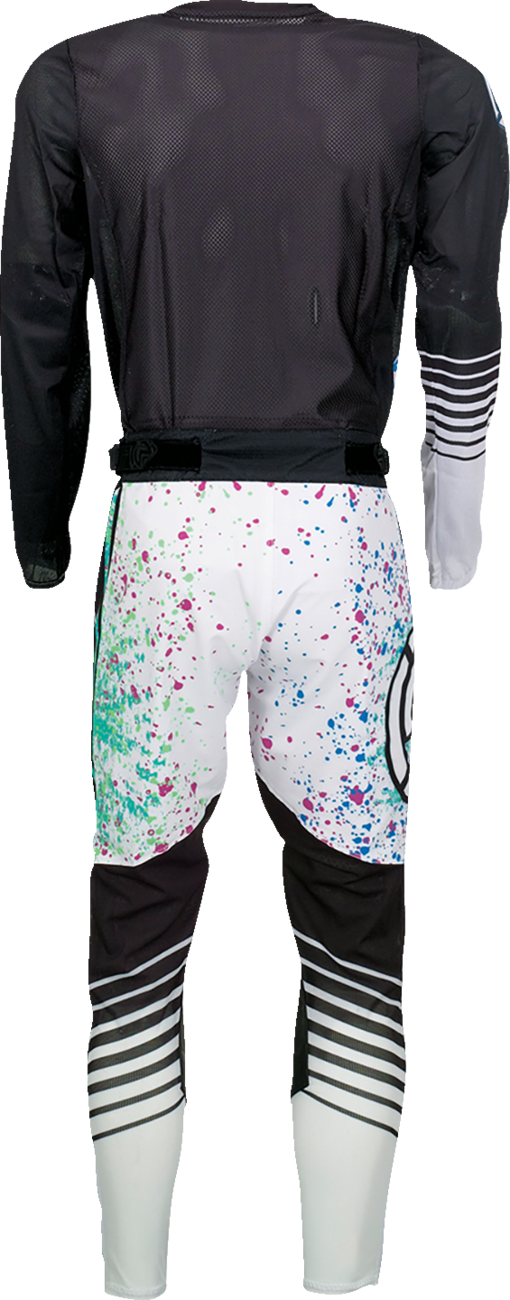 MOOSE RACING Pantalones Sahara - Negro/Blanco - 30 2901-10732 