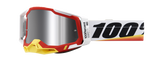100% Racecraft 2 Schutzbrille - Arsham Red - Silver Flash Mirror 50010-00016