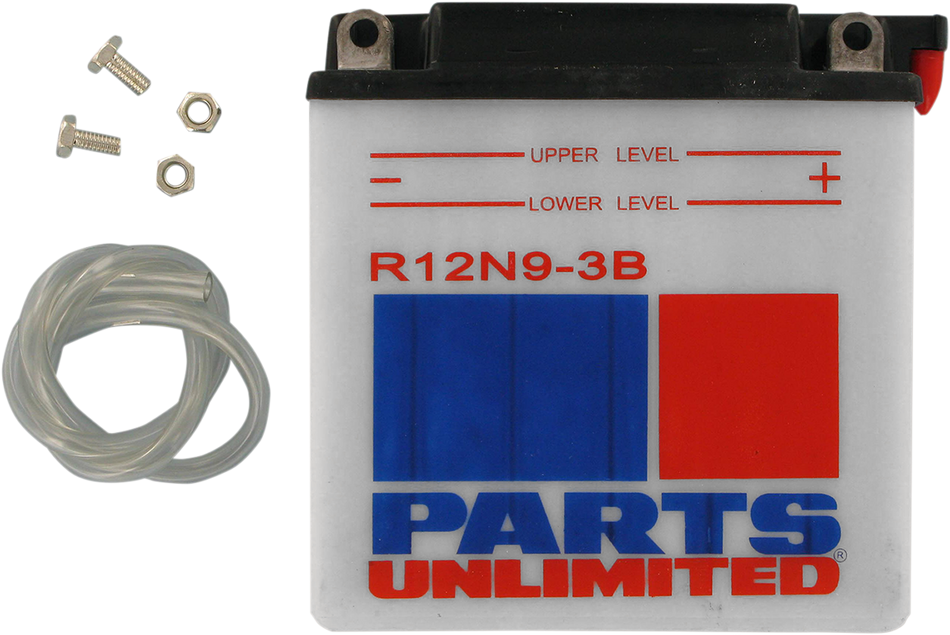 Parts Unlimited Konventionelle Batterie 12n9-3b 