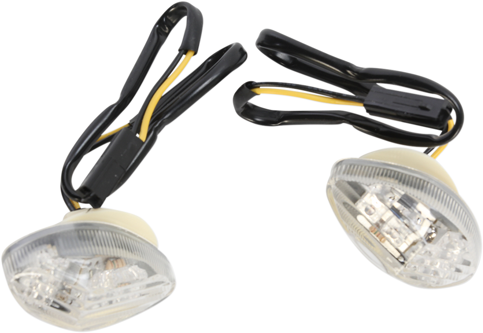 Luces marcadoras LED COMPETITION WERKES - Honda - Transparente FH14-CLR 