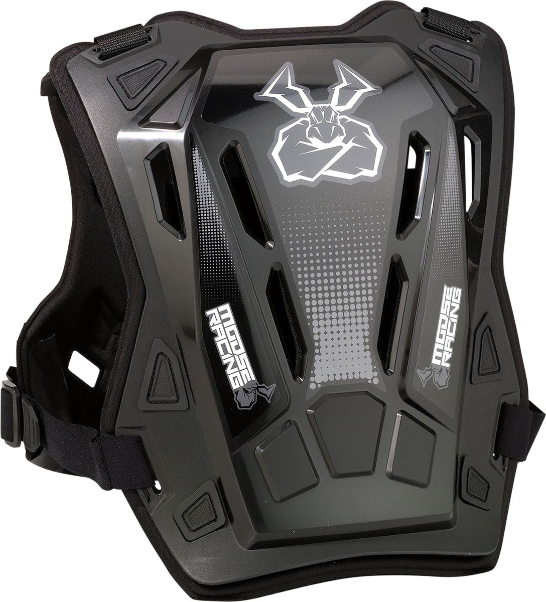 MOOSE RACING Youth Agroid™ Chest Guard - Black - 2XS/XS 2701-1115