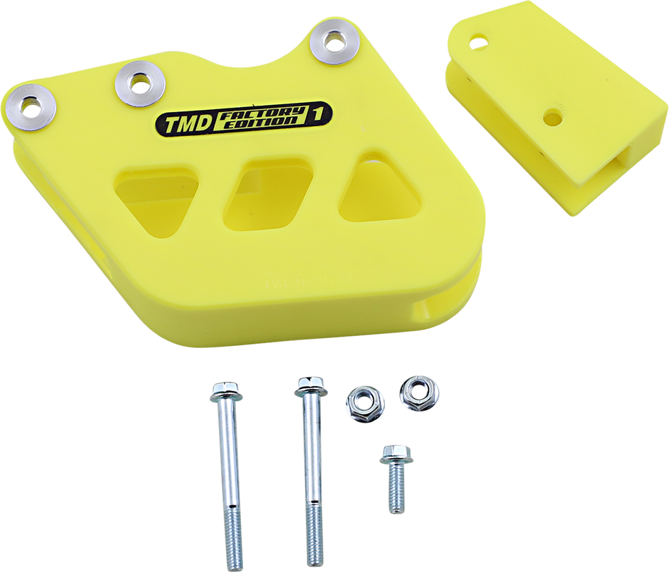 T.M. DESIGNWORKS Chain Guide - Suzuki - Yellow RCG-SMX-YL