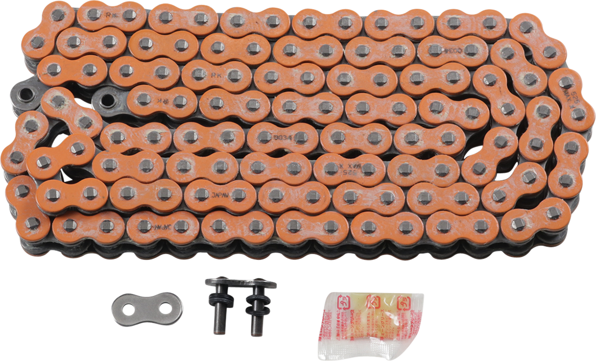 RK 525 Max X - Chain - 120 Links - Orange 525MAXX-120-DD