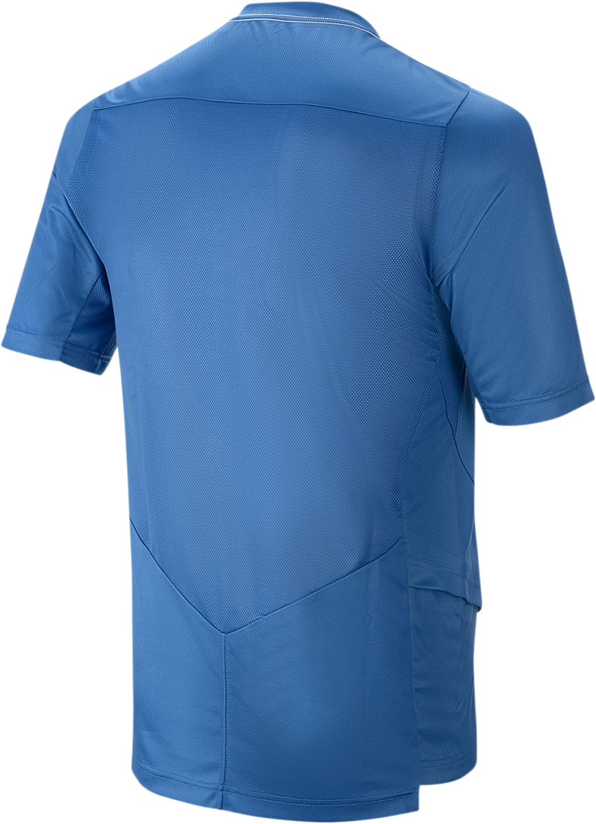 ALPINESTARS Drop 6.0 Jersey - Short-Sleeve - Blue - Large 1766320-7310-LG