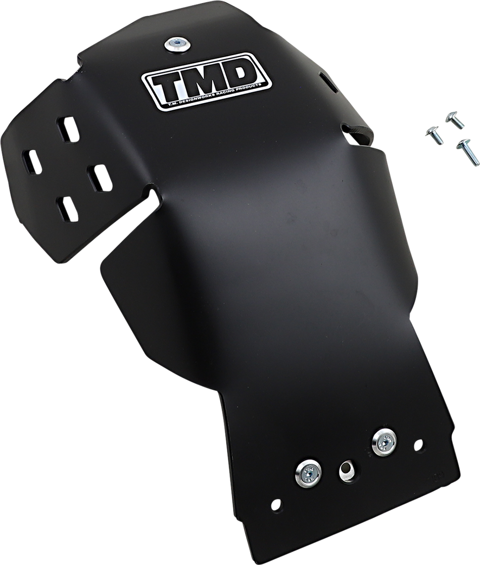 T.M. DESIGNWORKS Skid Plate - Black - Gas Gas | Husqvarna | KTM KTMC-465-BK