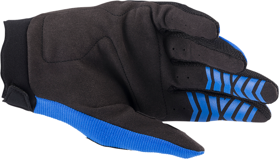 ALPINESTARS Full Bore Gloves - Blue/Black - Large 3563622-713-L