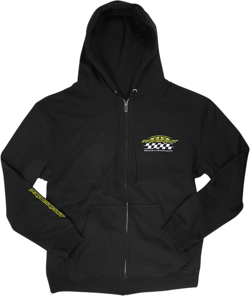 PRO CIRCUIT Racer Zip Hoodie - Black - Medium 6511920-020