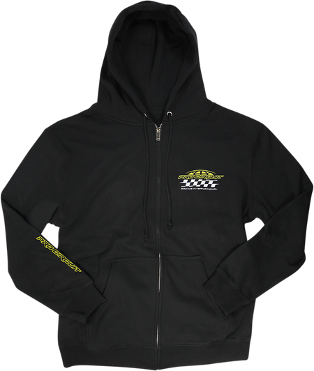 PRO CIRCUIT Racer Zip Hoodie - Black - Large 6511920-030