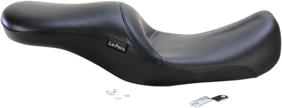 LE PERA Sorrento 2-Up Seat - Smooth - Black - FL LK-907PYS