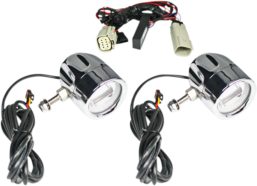 CUSTOM DYNAMICS LED-Nebelscheinwerfer - Trike - Chrom PB-FOG-TKE-C 