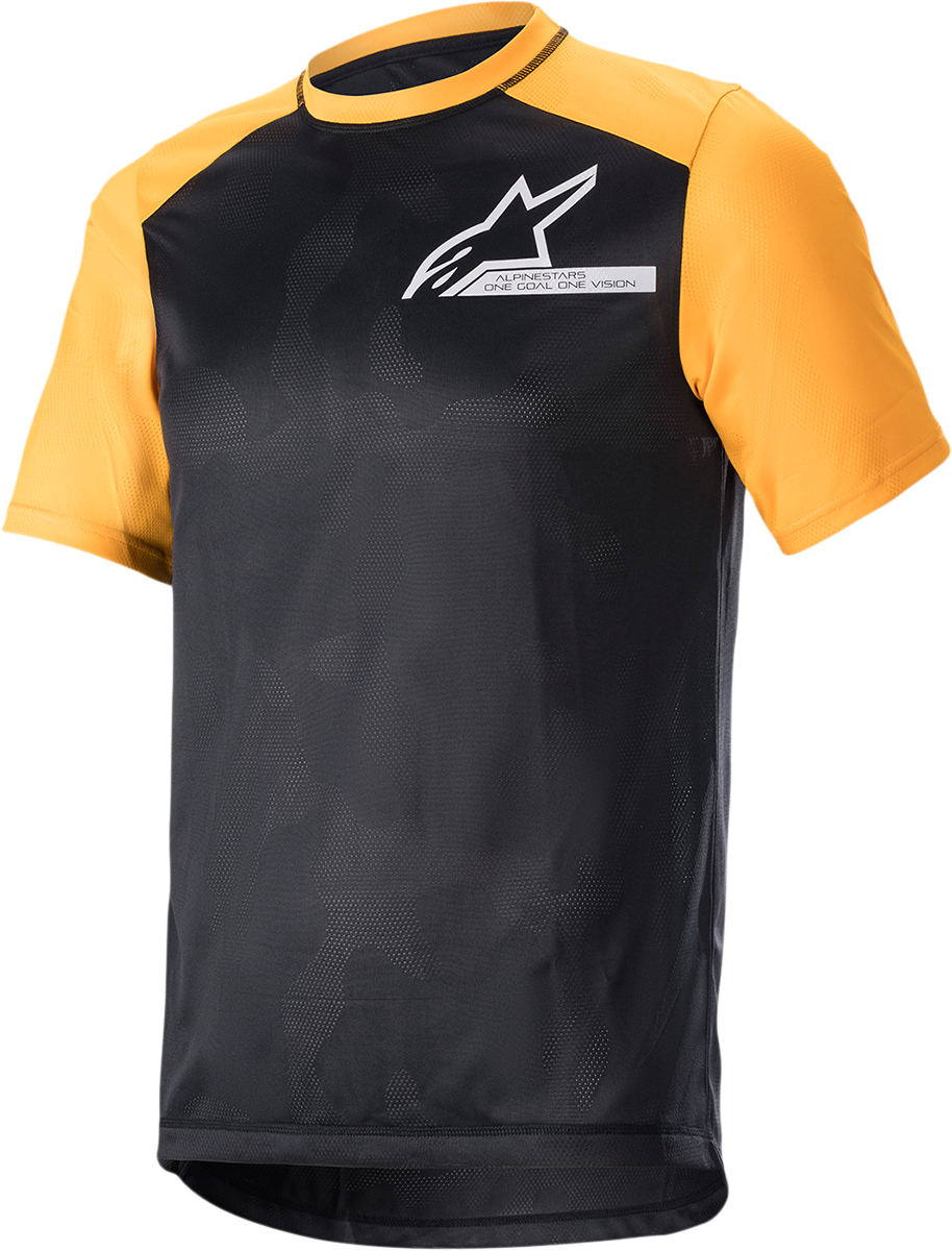 ALPINESTARS Alps 4.0 V2 Jersey - Short-Sleeve - Black/Orange/White - Large 1765922-1402-LG