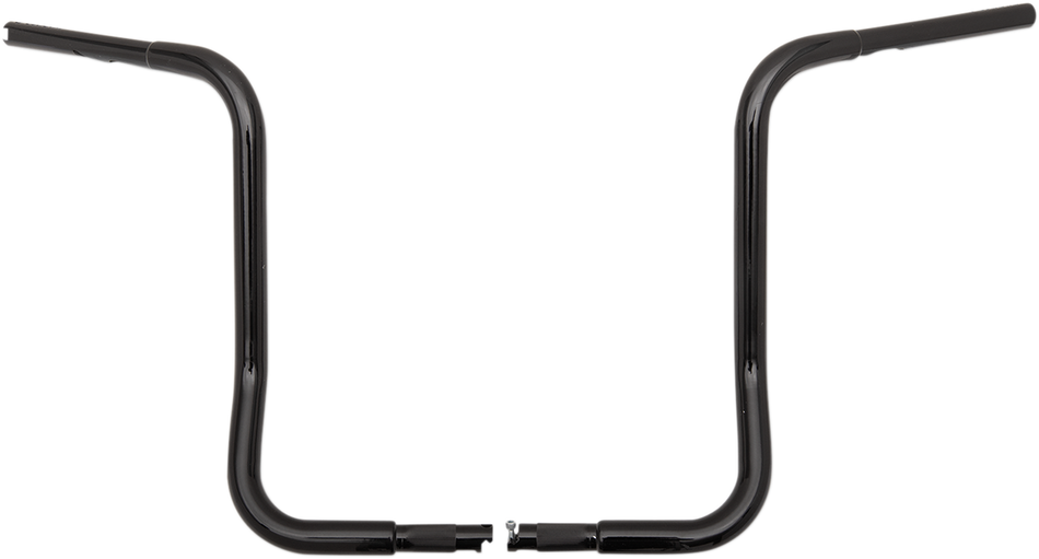 FAT BAGGERS INC. Handlebar - Rounded Top - 16" - Black 903016-B