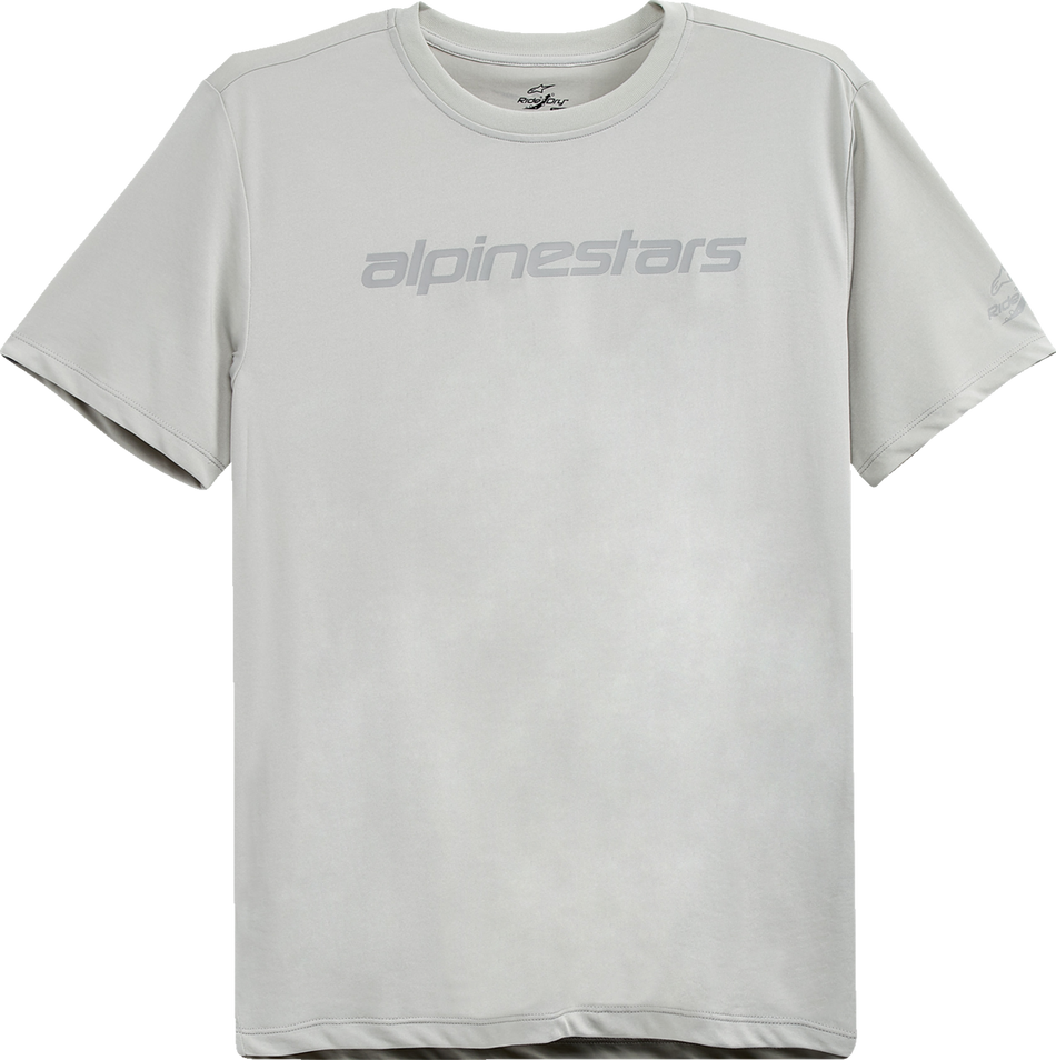 ALPINESTARS Tech Linear Performance T-Shirt, Silber, Größe M, 12127500019M