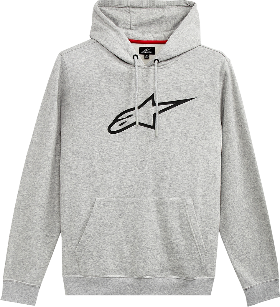 ALPINESTARS Ageless Pullover Hoodie - Heather Gray/Black - Medium 1212-513201126M