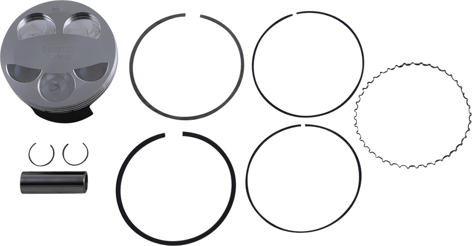 WOSSNER Piston Kit - YZ/WR 450F - 94.97 mm 8630DB