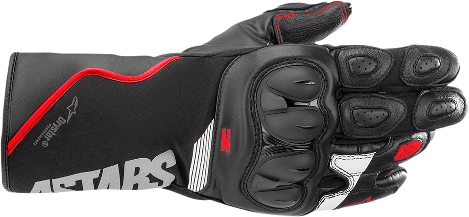 Guantes ALPINESTARS SP-365 Drystar - Negro/Rojo fluo/Blanco - Mediano 3527921-1321-M 