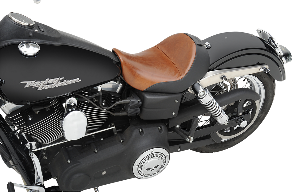 Asiento para SILLÍN - Renegade Lariat Solo - Liso - Marrón - Dyna 806-04-0041B