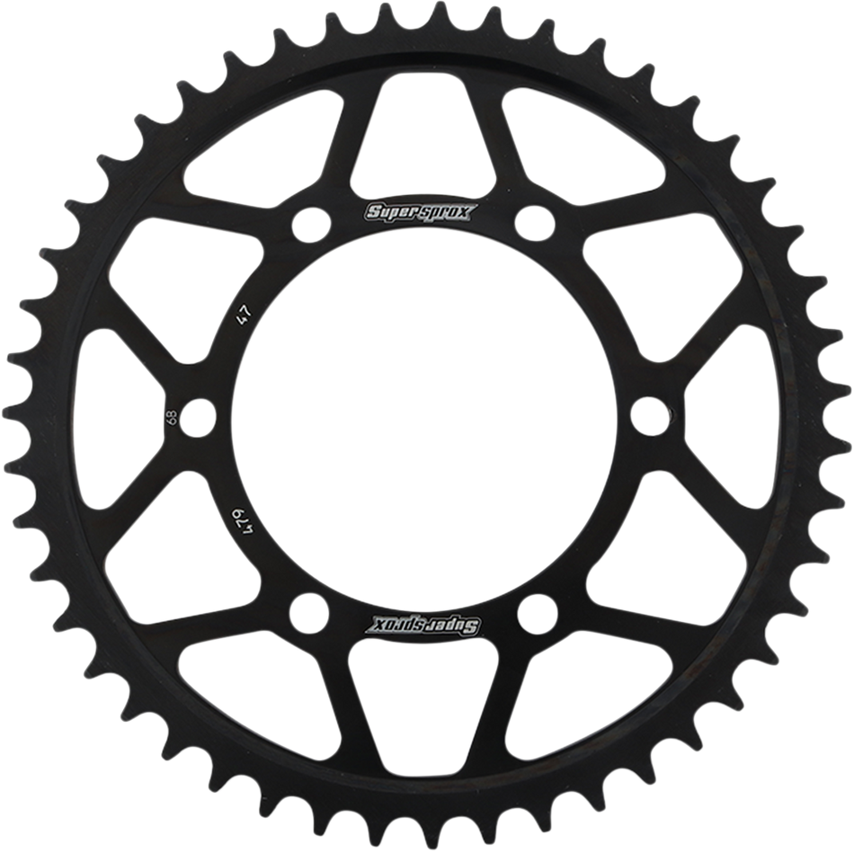 SUPERSPROX Rear Sprocket - 47 Tooth RFE-479-47-BLK