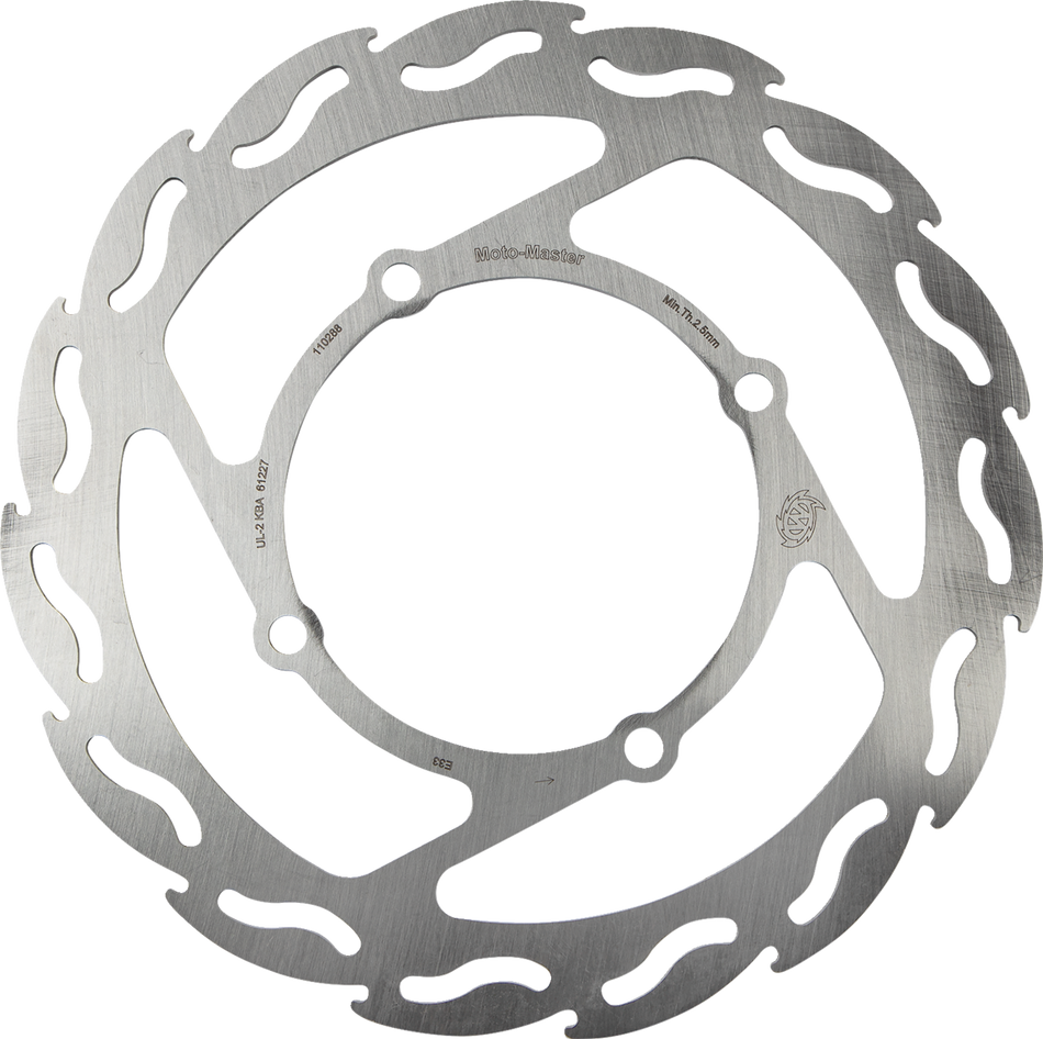 MOTO-MASTER Brake Rotor - Front - Flame 110288-PU