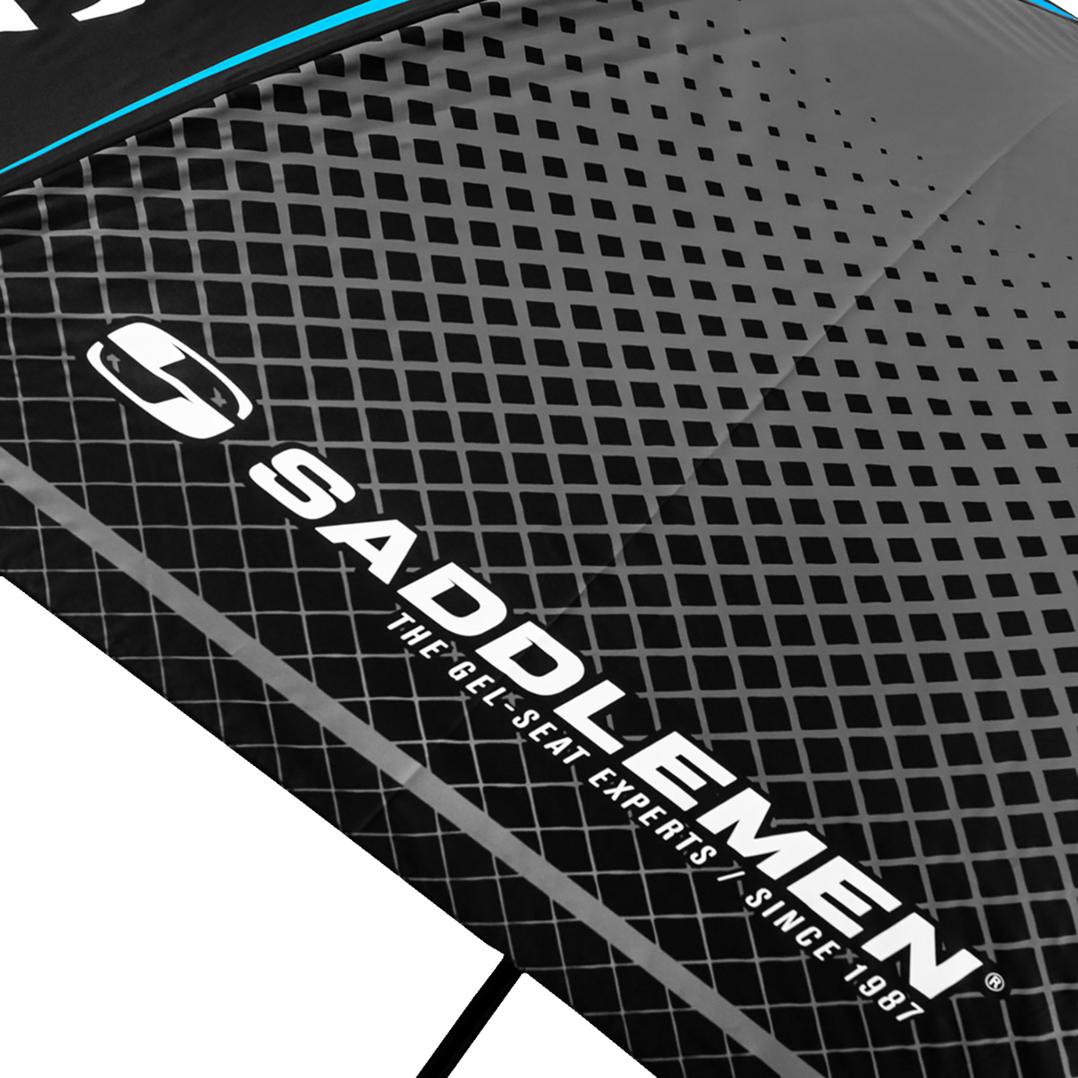 SADDLEMEN Regenschirm - Schwarz/Grau 9501-0280 