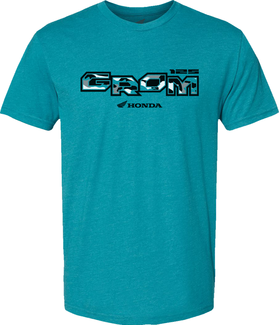 HONDA APPAREL Honda Grom T-Shirt - Teal - Small NP21S-M2468-S