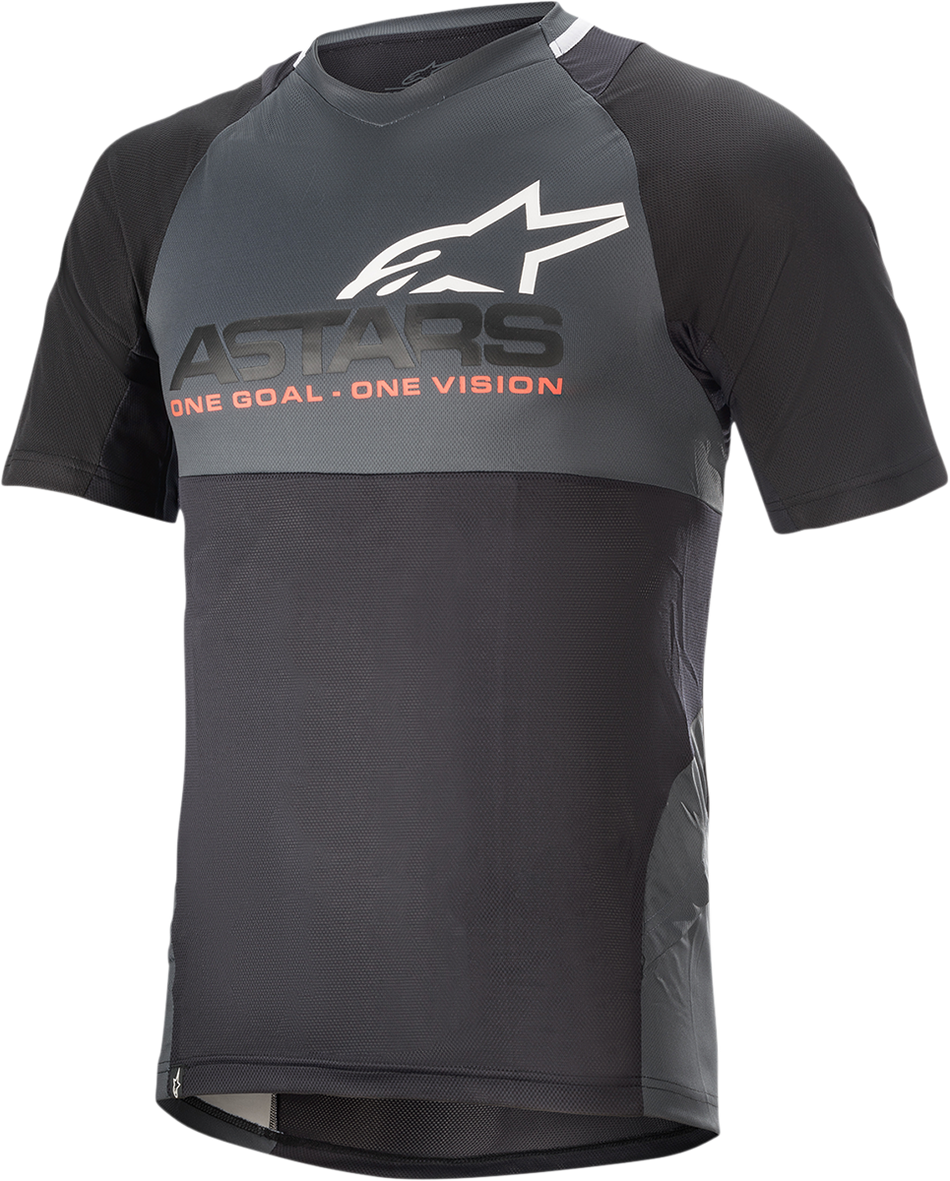 ALPINESTARS Drop 8.0 Jersey - Short-Sleeve - Black/Coral - Medium 1766621-1793-MD