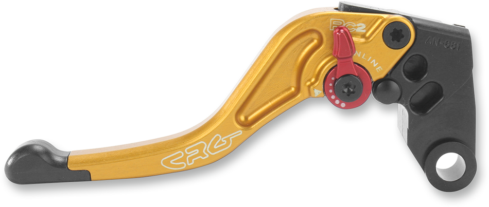 CRG Clutch Lever - RC2 - Short - Gold 2AN-681-H-G