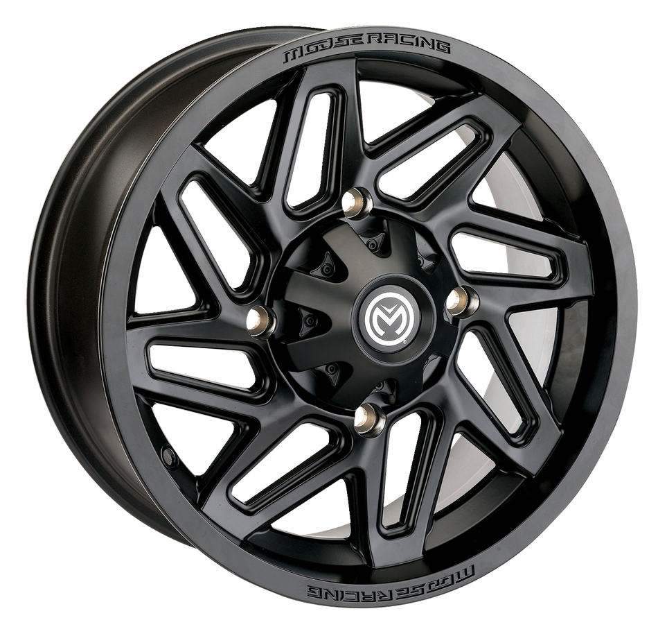 Rueda MOOSE UTILITY - 361X - Delantera/Trasera - Negra - 15x7 - 4/110 - 5+2 361MO157110MB55 