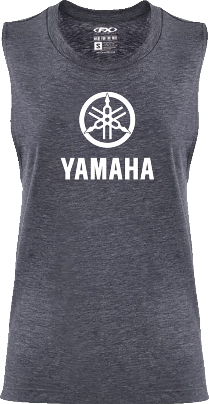 FACTORY EFFEX Women's Yamaha Idol Muscle Tank Top - Heather Navy - XL 27-87256