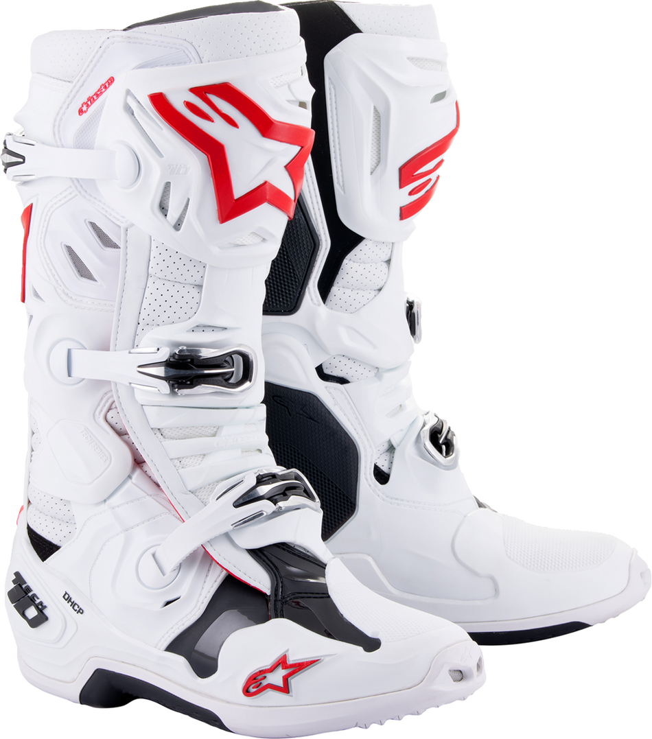 Botas superventiladas ALPINESTARS Tech 10 - Blanco - US 7 2010520-2230-7 