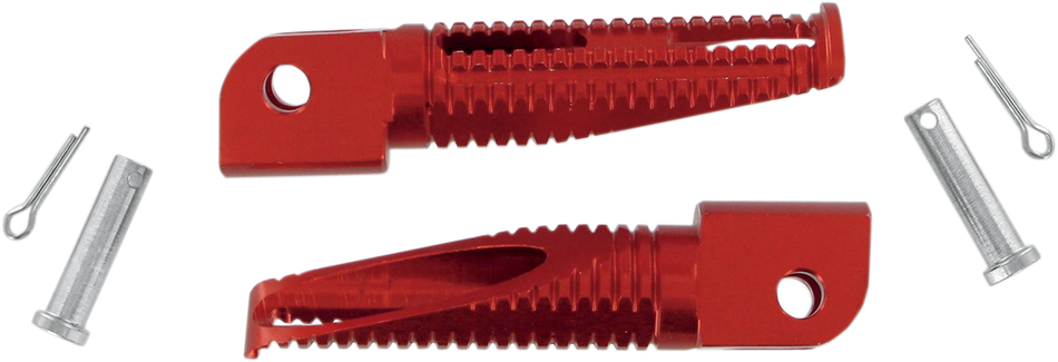 COMPETITION WERKES Footpegs - Red - Yamaha 1GPY-R