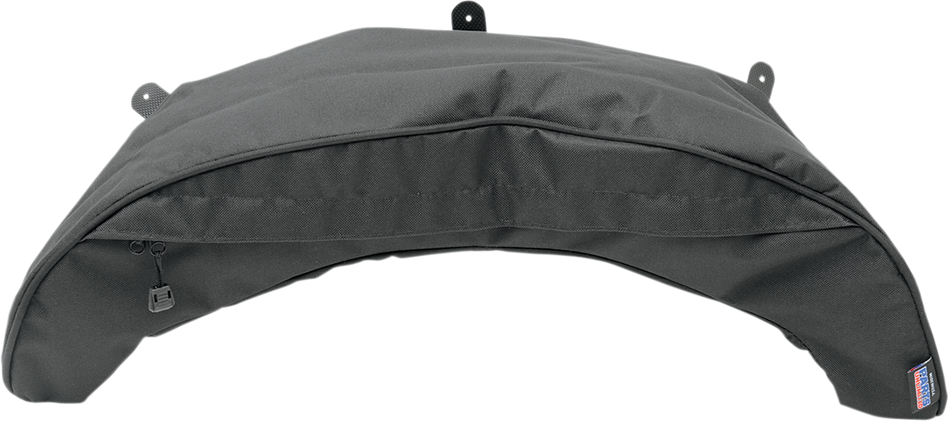 Parts Unlimited Polaris Snowmobile Windshield Bag - Black 0710-0052