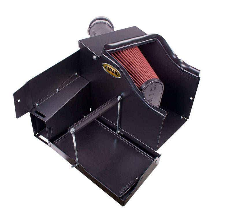 Airaid 99-03 Ford F-250/350 7.3L Power Stroke CAD Intake System w/o Tube (Oiled / Red Media) 400-246