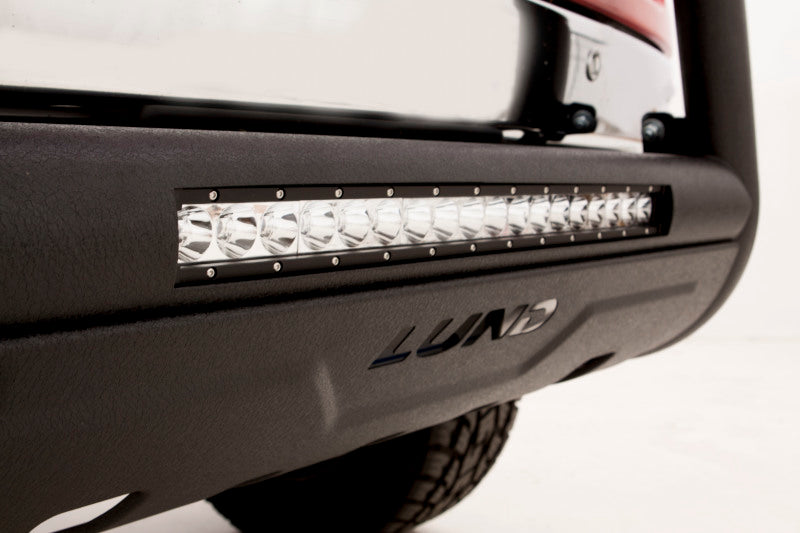 Lund 09-17 Dodge Ram 1500 (Excl. Rebel Models) Bull Bar w/Light & Wiring - Black 47121204