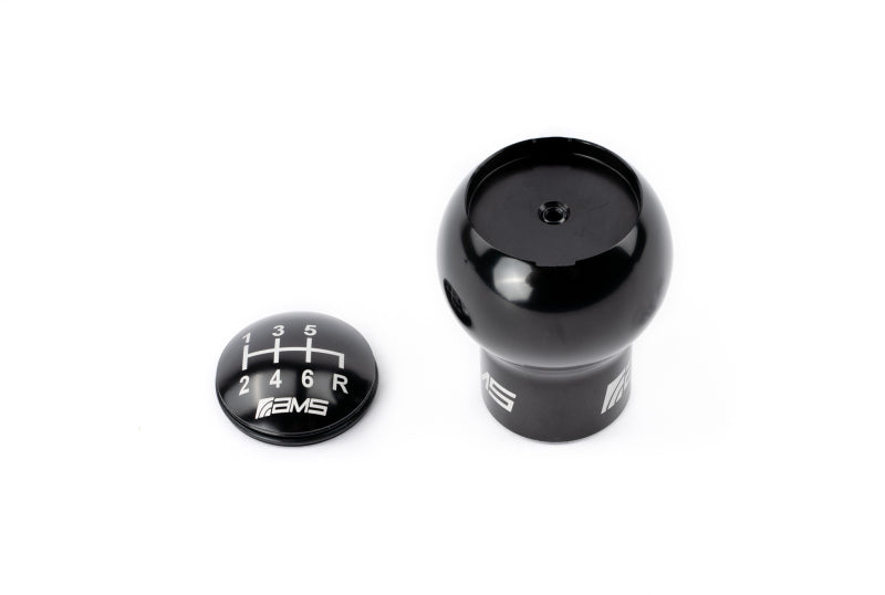 AMS Performance Subaru WRX/STi 6-Speed Billet Shift Knob (Incl Red, Black, & Gunmetal Cap) AMS.50.06.0002-1