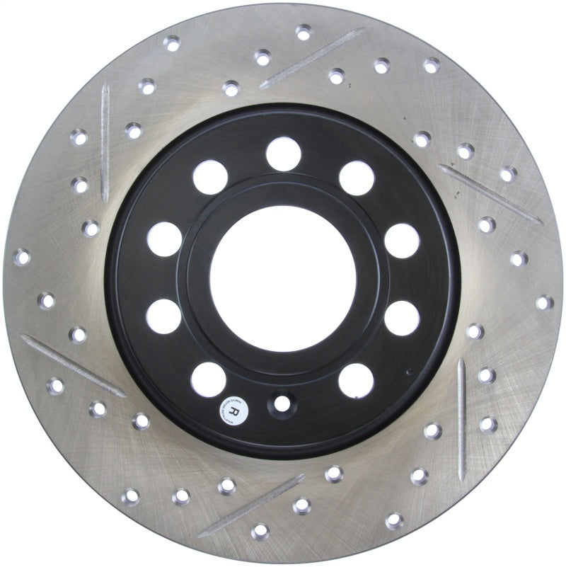 StopTech Slotted & Drilled Sport Brake Rotor 127.33131R