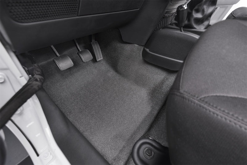 BedRug 07-16 Jeep JK Unlimited 4Dr Front 4pc BedTred Floor Kit (Incl Heat Shields) BTJK07F4