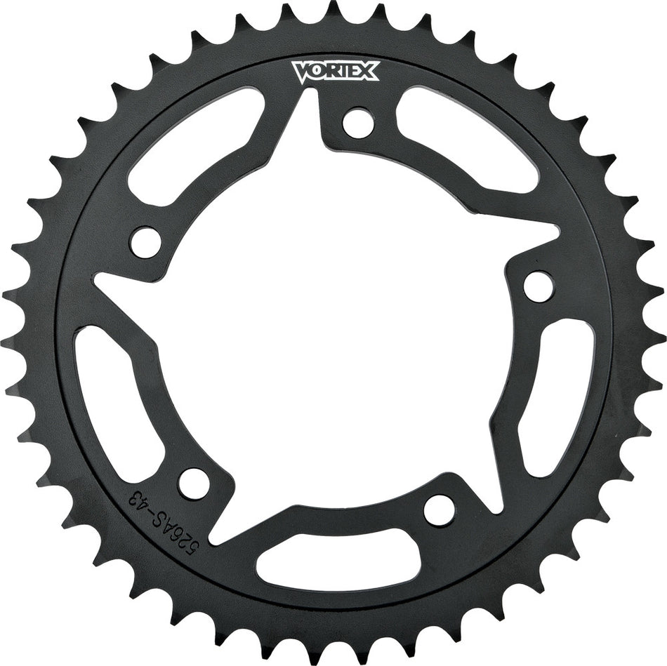 VORTEX Rear Sprocket Steel 41t-530 Blk Kaw 427S-41