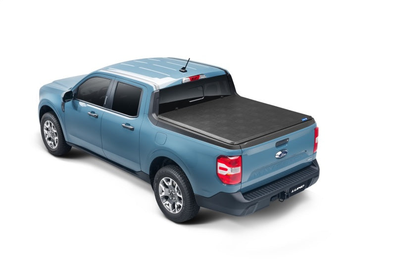 Lund 22-23 Ford Maverick (4.5ft Bed) Hard Fold Tonneau Cover - Black 969380