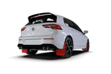 Rally Armor 2022 MK8 Volkswagen Golf GTI/R Black UR Mud Flap w/ Blue Logo MF80-UR-BLK/BL