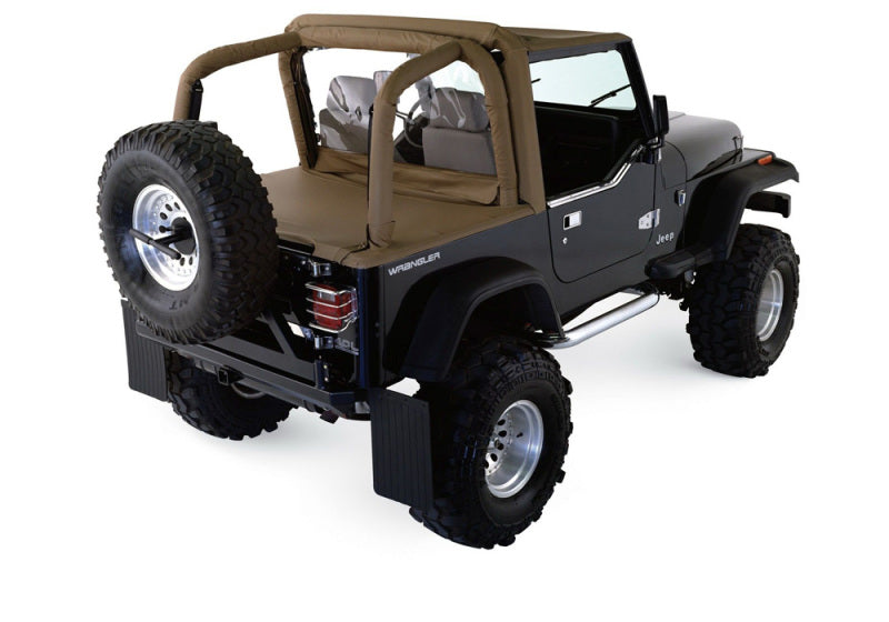 Rampage 1997-2002 Jeep Wrangler(TJ) Roll Bar Pad & Cover Kit - Black Denim 769015