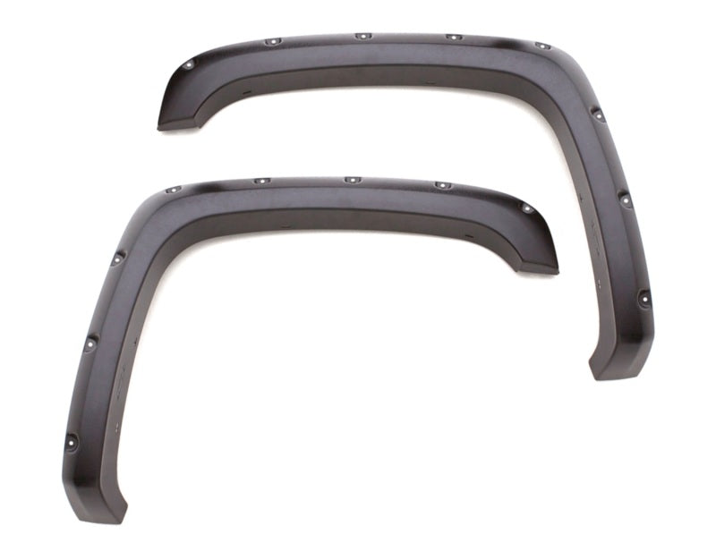 Lund 14-17 Toyota Tundra RX-Rivet Style Smooth Elite Series Fender Flares - Black (4 Pc.) RX607S