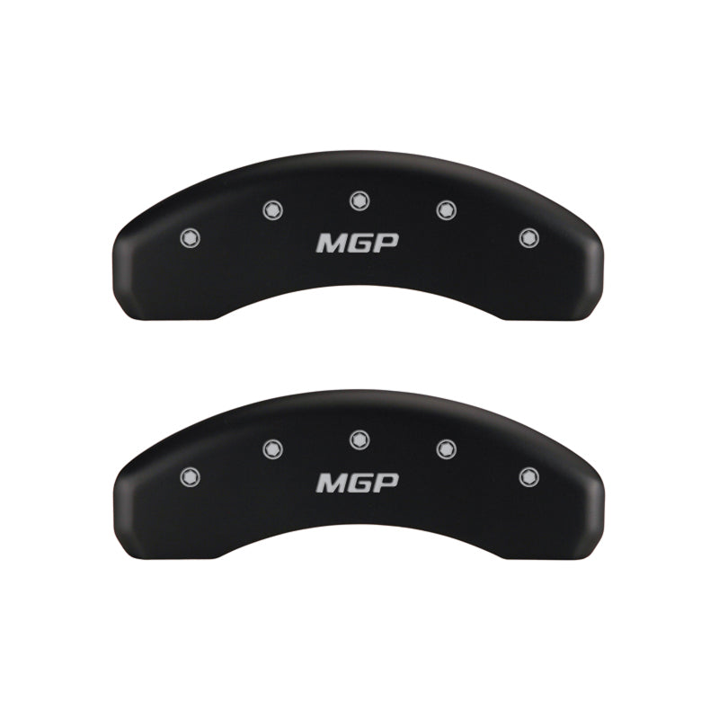 MGP 4 Caliper Covers Engraved Front & Rear MGP Red finish silver ch 25002SMGPRD