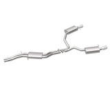 MagnaFlow Sys C/B 12-15 Audi A6 / A7 3.0L V6 SS 2.5in Dual Split Rear Ext 4in Tips 19159