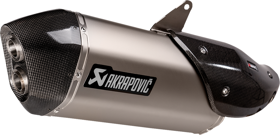 AKRAPOVIC Slip-On Line Muffler - Titanium Pan America 1250 2021-2024 S-HD12SO1-HAFT 1801-1497