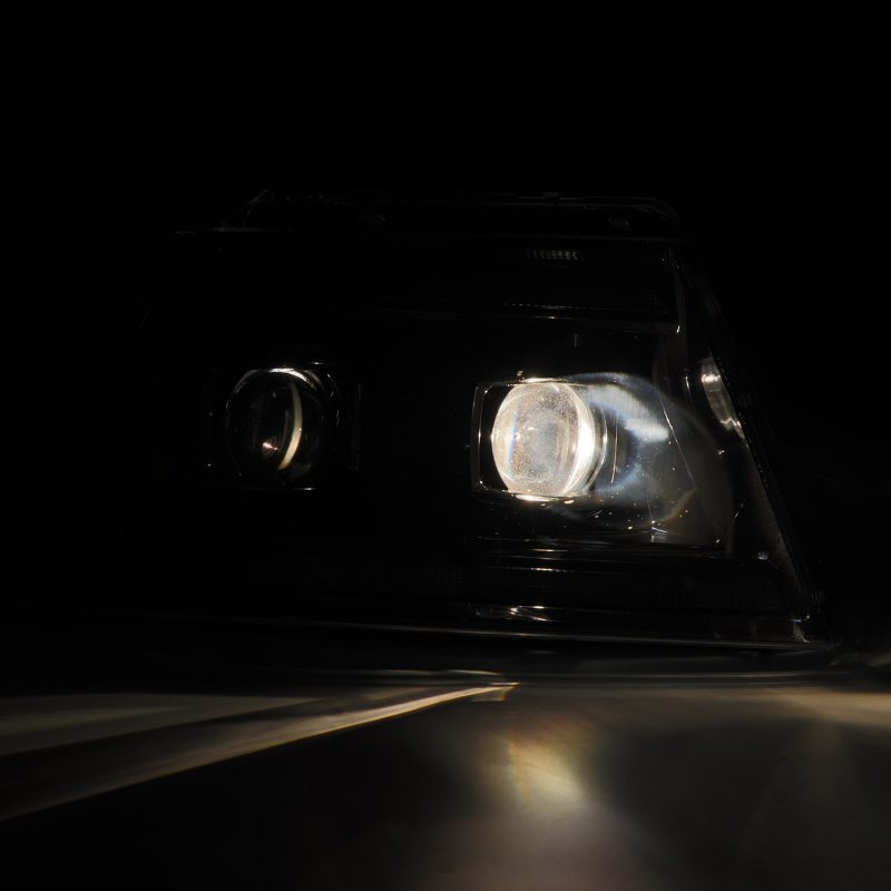 AlphaRex 04-08 Ford F150 PRO-Series Projector Headlights Chrome w/ Sequential Signal and DRL 880136