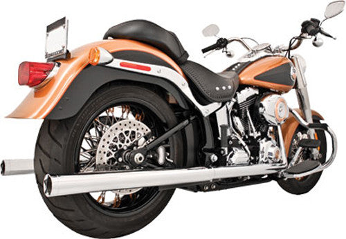 FREEDOM True Duals W/2.5" Strt Cut Chr Softail HD00084